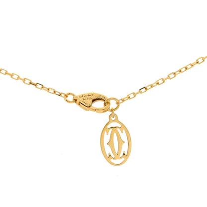 Cartier 18K Yellow Gold Diamond SM D'Amour Pendant Necklace 3 of 3