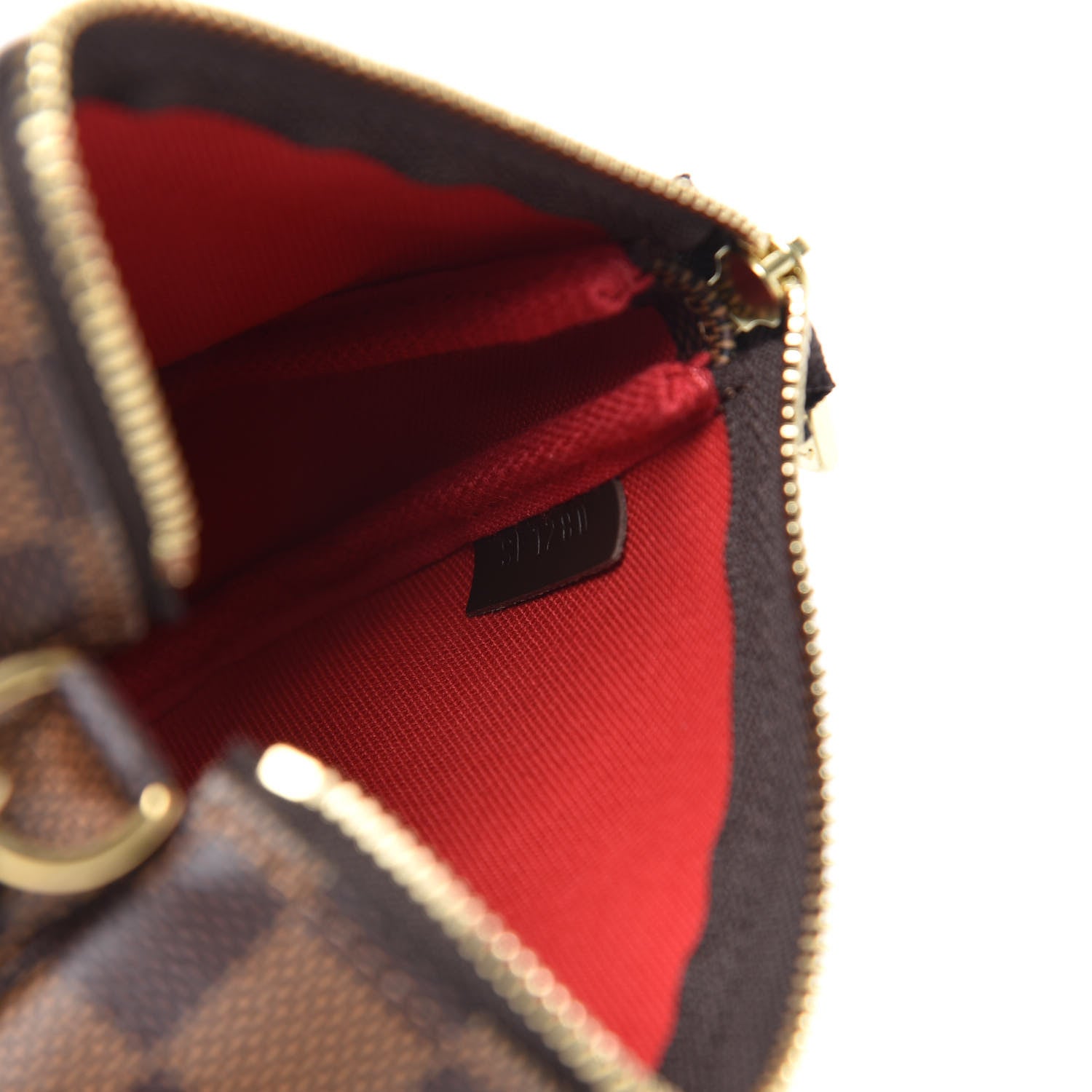 Louis Vuitton Damier Ebene Mini Pochette Accessories 6 of 9