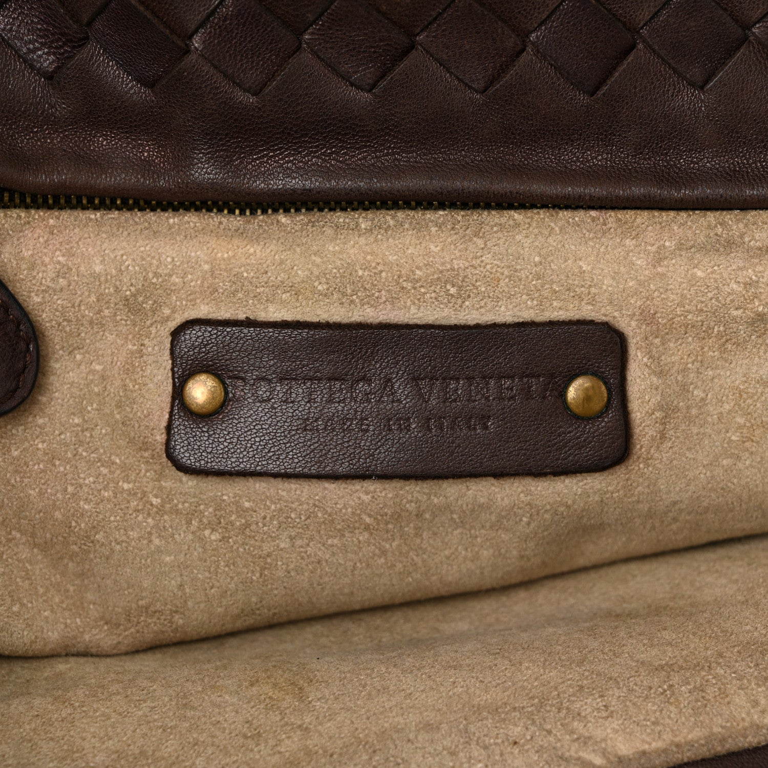 Bottega Veneta Nappa Intrecciato Bella Tote Ebano 10 of 19