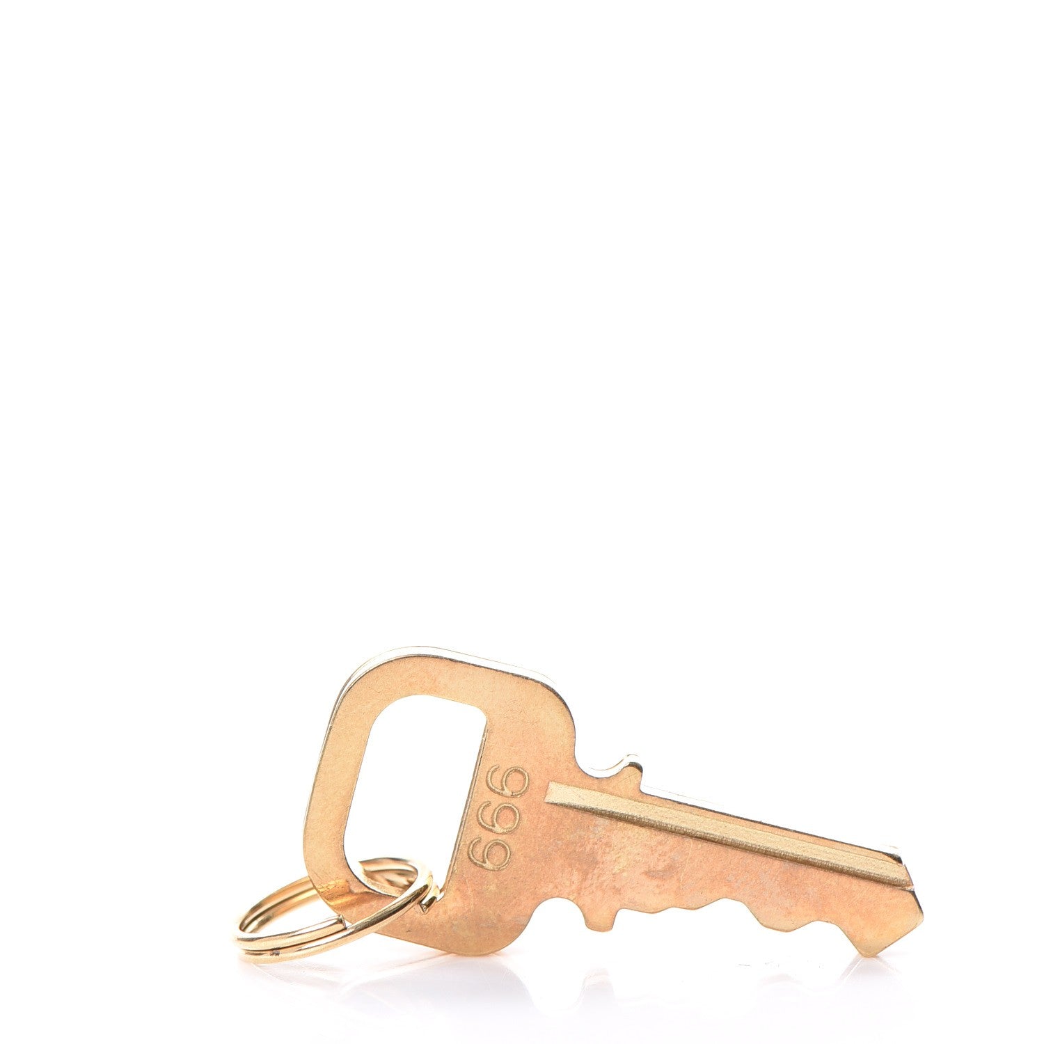 Louis Vuitton Brass Lock and 2 Keys Set #666 5 of 5