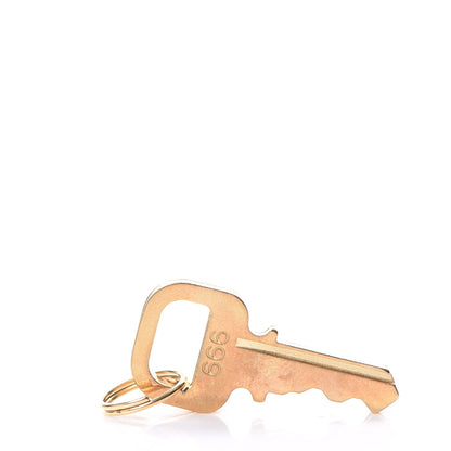 Louis Vuitton Brass Lock and 2 Keys Set #666 5 of 5