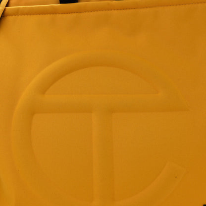Telfar X EASTPAK Tactical Canvas Large Shopper Yellow 7 of 10