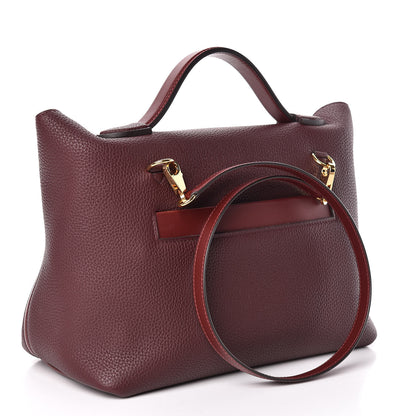 Hermes Togo Sombrero 24/24 29 Bordeaux Rouge H 3 of 15