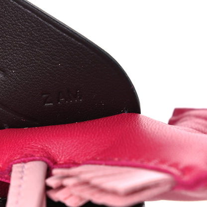 Hermes Milo Lambskin Grigri Rodeo Pegase Horse Bag Charm PM Framboise Rose Sakura Rouge Sellier 4 of 4
