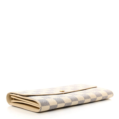 Louis Vuitton Damier Azur Sarah Wallet 4 of 8