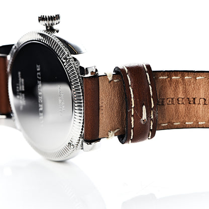 Burberry Stainless Steel Calfskin 38mm Utilitarian Quartz Watch BU7823 9 of 12