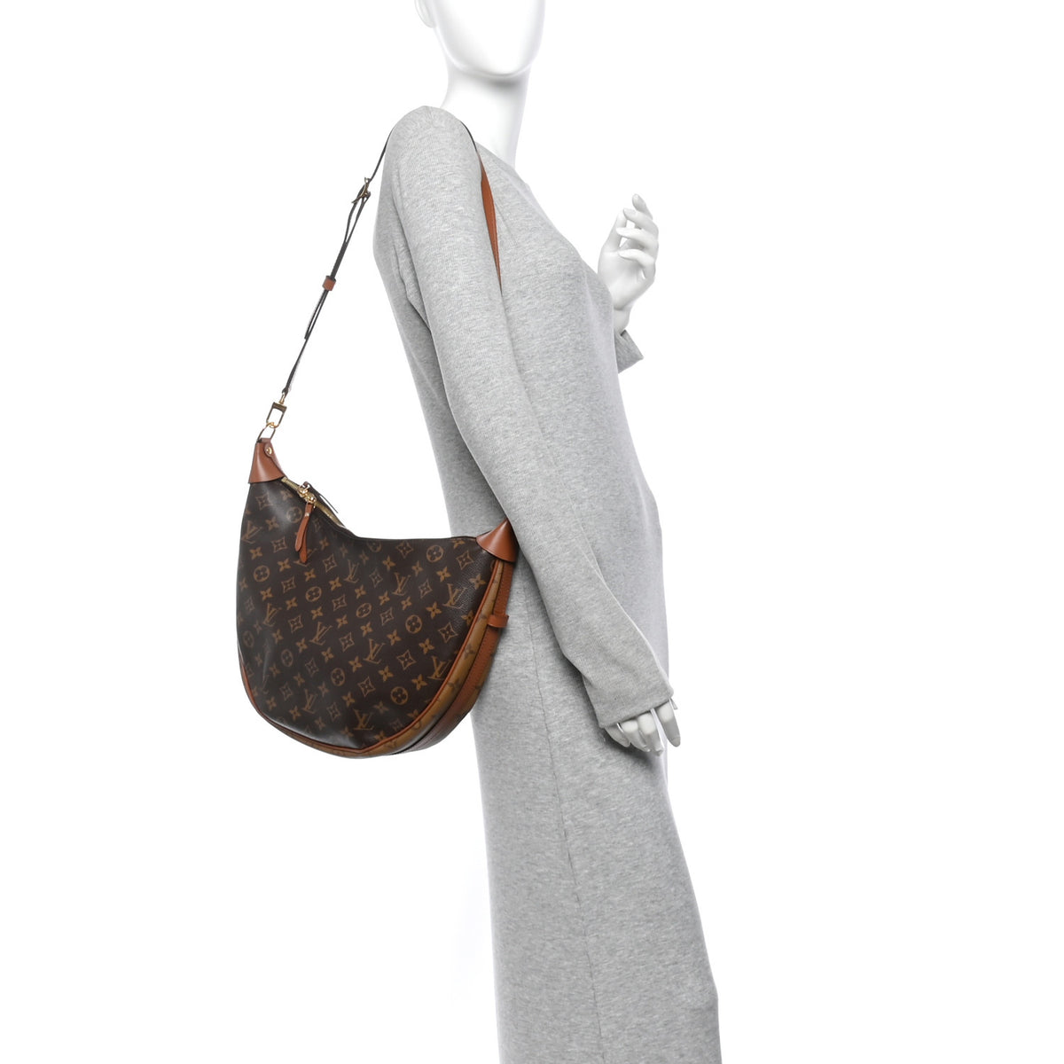Louis Vuitton Reverse Monogram Loop Hobo 3 of 10