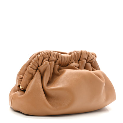 Mansur Gavriel Lambskin Mini Cloud Wristlet Caramel 3 of 8