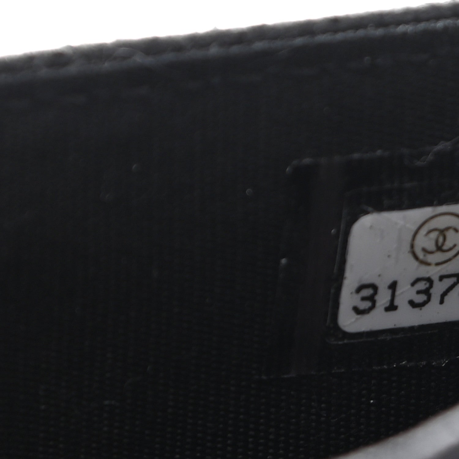 Chanel Caviar Quilted Boy Flap Card Holder Black 8 of 9