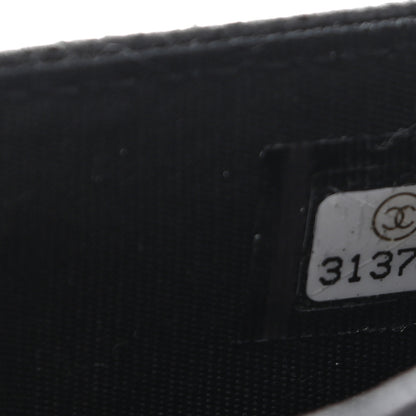 Chanel Caviar Quilted Boy Flap Card Holder Black 8 of 9