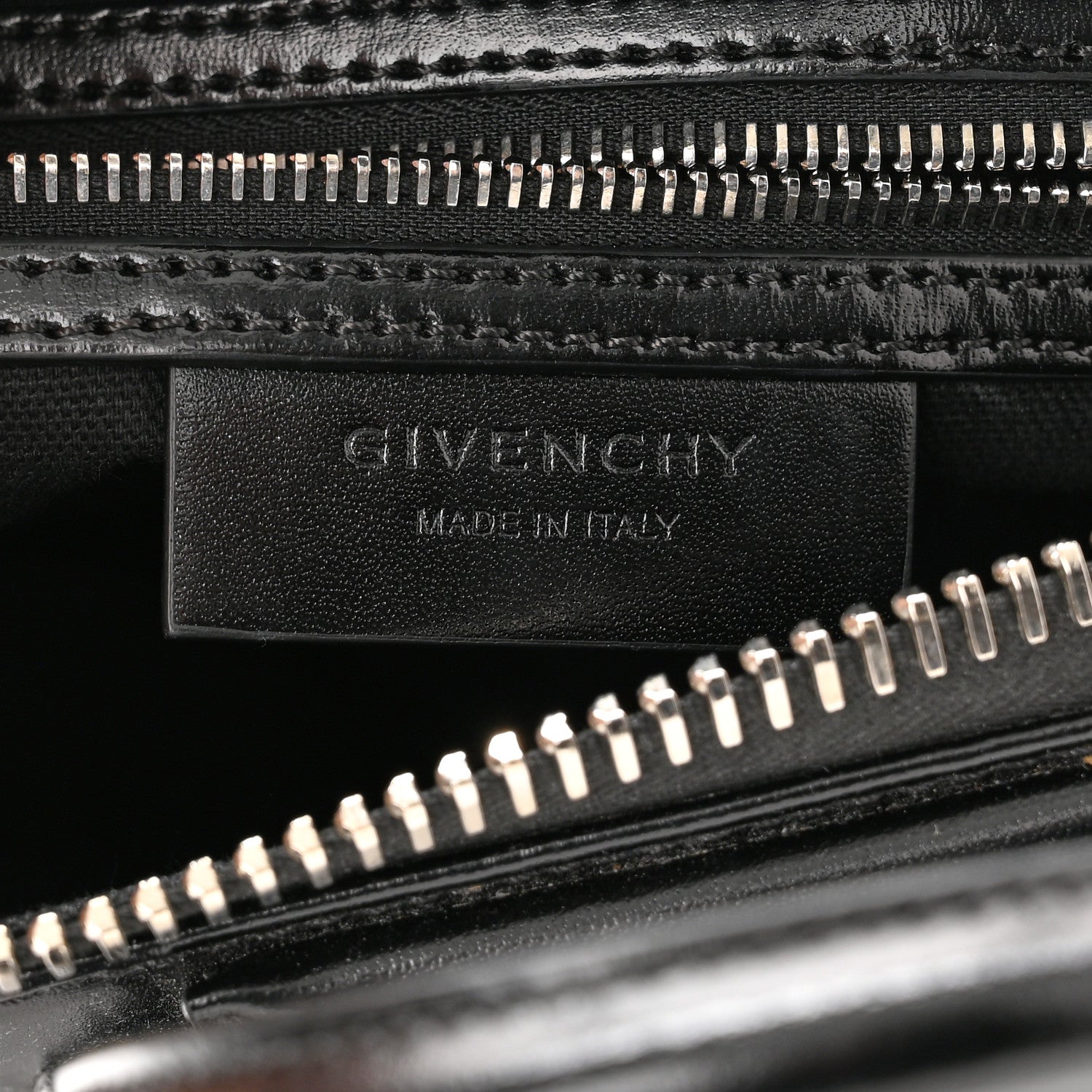 Givenchy Shiny Lord Calfskin Mini Antigona Black 6 of 10