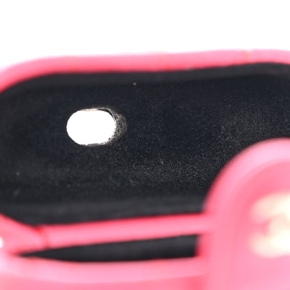 Chanel Lambskin Quilted Airpods Pro Case With Chain Pink 5 of 8
