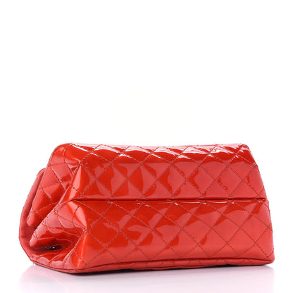 Chanel Patent Quilted Accordion Reissue 2.55 Flap Red 4 of 9