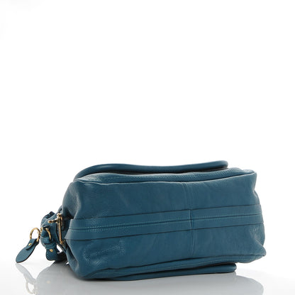 Chloe Calfskin Medium Paraty Peacock Blue 4 of 7