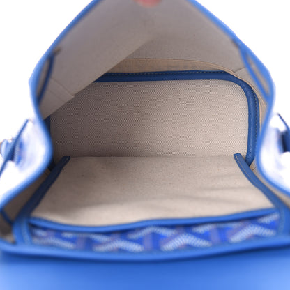 Goyard Goyardine Calfskin Mini Alpin Backpack Sky Blue 5 of 9