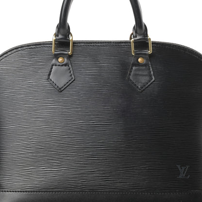 Louis Vuitton Epi Alma MM Black 8 of 18