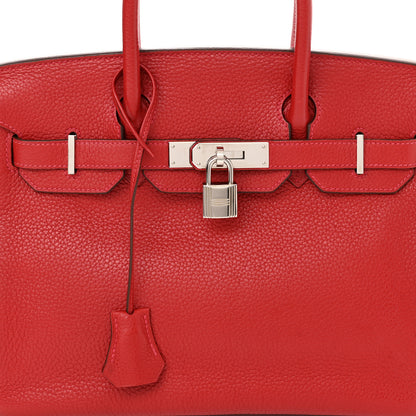 Hermes Togo Birkin 30 Rouge Vif 8 of 20