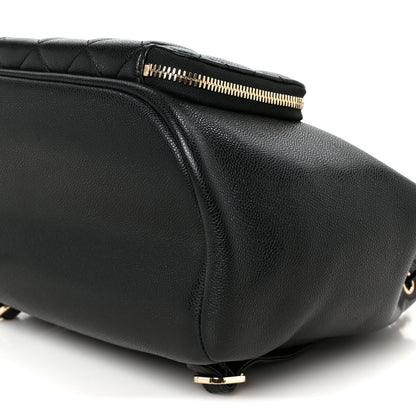 Chanel Caviar Quilted Business Affinity Backpack Black 10 of 10
