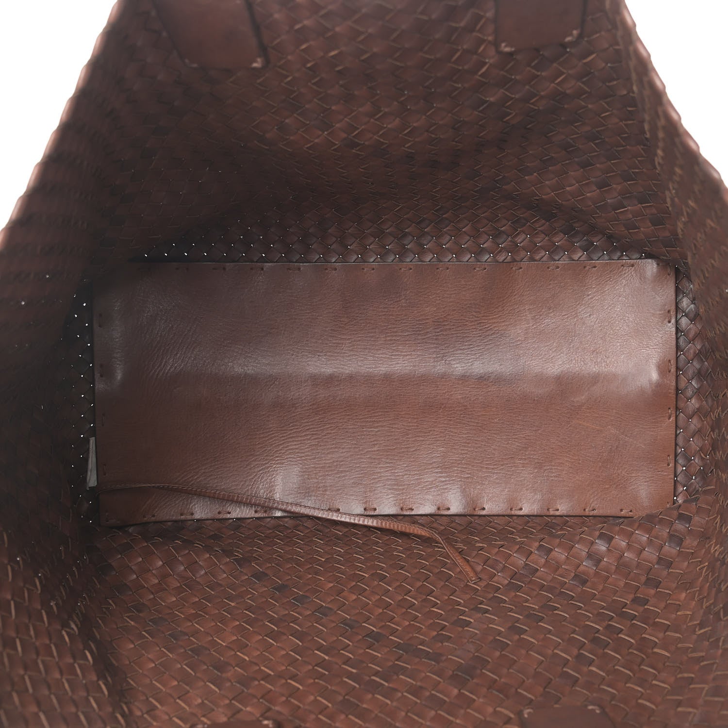 Bottega Veneta Nappa Intrecciato Large Cabat Brown 6 of 15