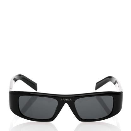 Prada Acetate Sunglasses SPR 20W Black 2 of 7