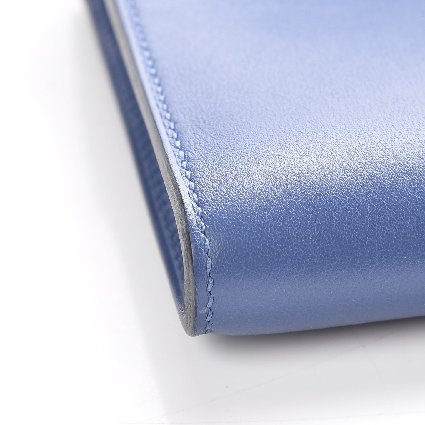 Swift Kelly Cut Clutch Pochette Bleu Agate