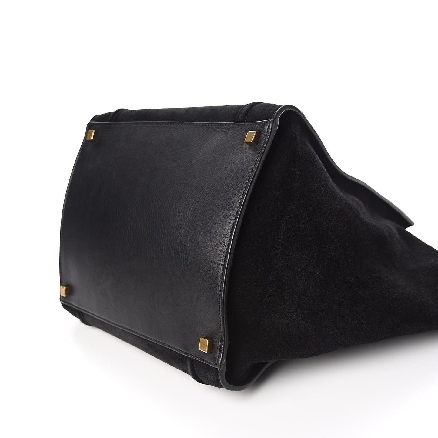 Suede Medium Phantom Luggage Black