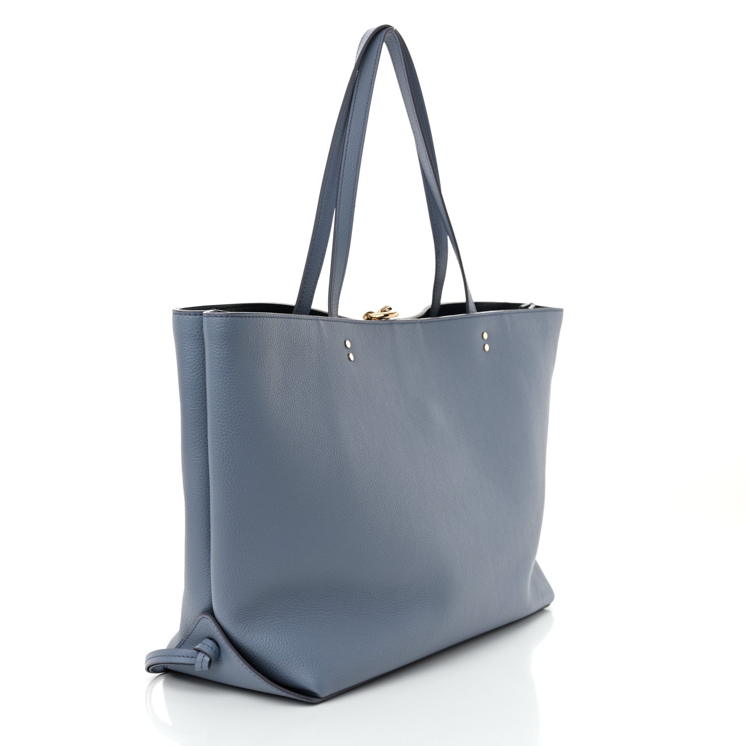 Chloe Calfskin Medium East West Sense Tote Shady Cobalt 4 of 14