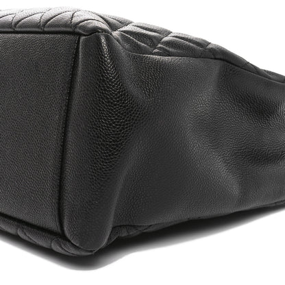 Chanel Caviar Quilted Grand Shopping Tote GST Black 10 of 10