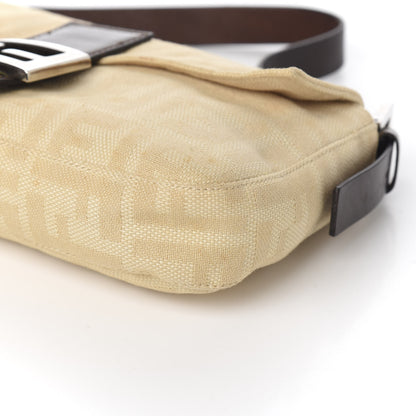 Fendi Zucca Baguette Beige 8 of 9