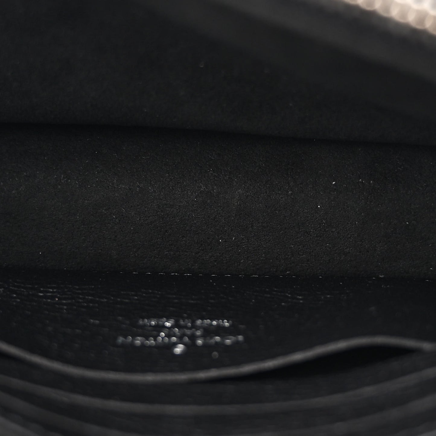 Soft Calfskin My Lockme Chain Pochette Black