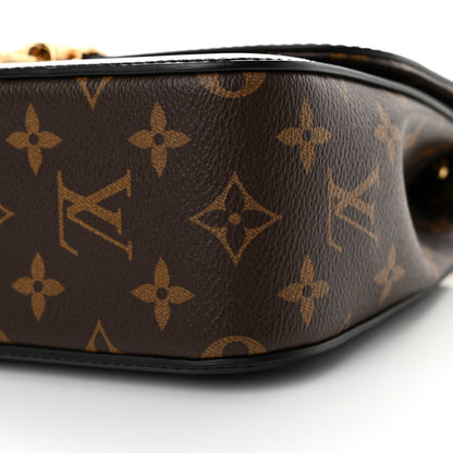 Louis Vuitton Patent Calfskin Monogram Cherrywood BB Black 9 of 10