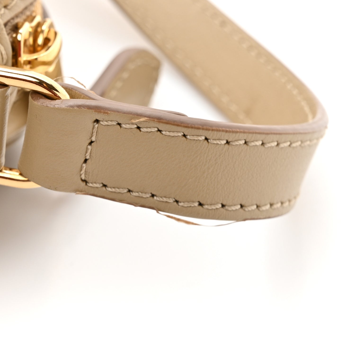 Calfskin Embossed Monogram Camera Chain Bag Honey
