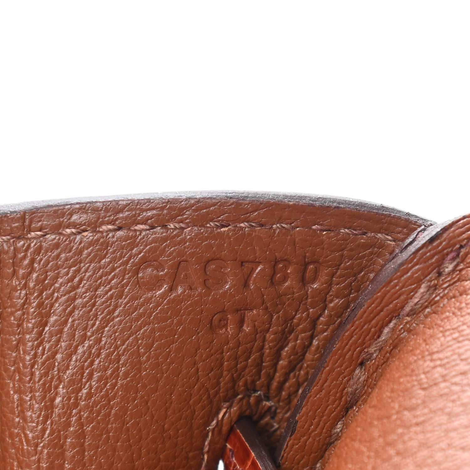 Hermes Chevre Mysore Shiny Niloticus Crocodile Birkin Touch 30 Noisette Etrusque 6 of 11