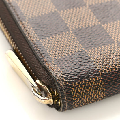 Louis Vuitton Damier Ebene Zippy Wallet 7 of 9