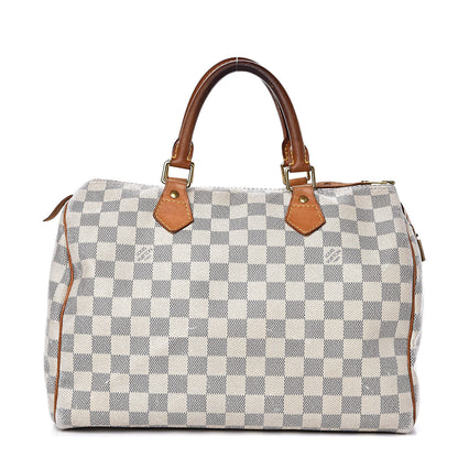 Louis Vuitton Damier Azur Speedy 30 1 of 19