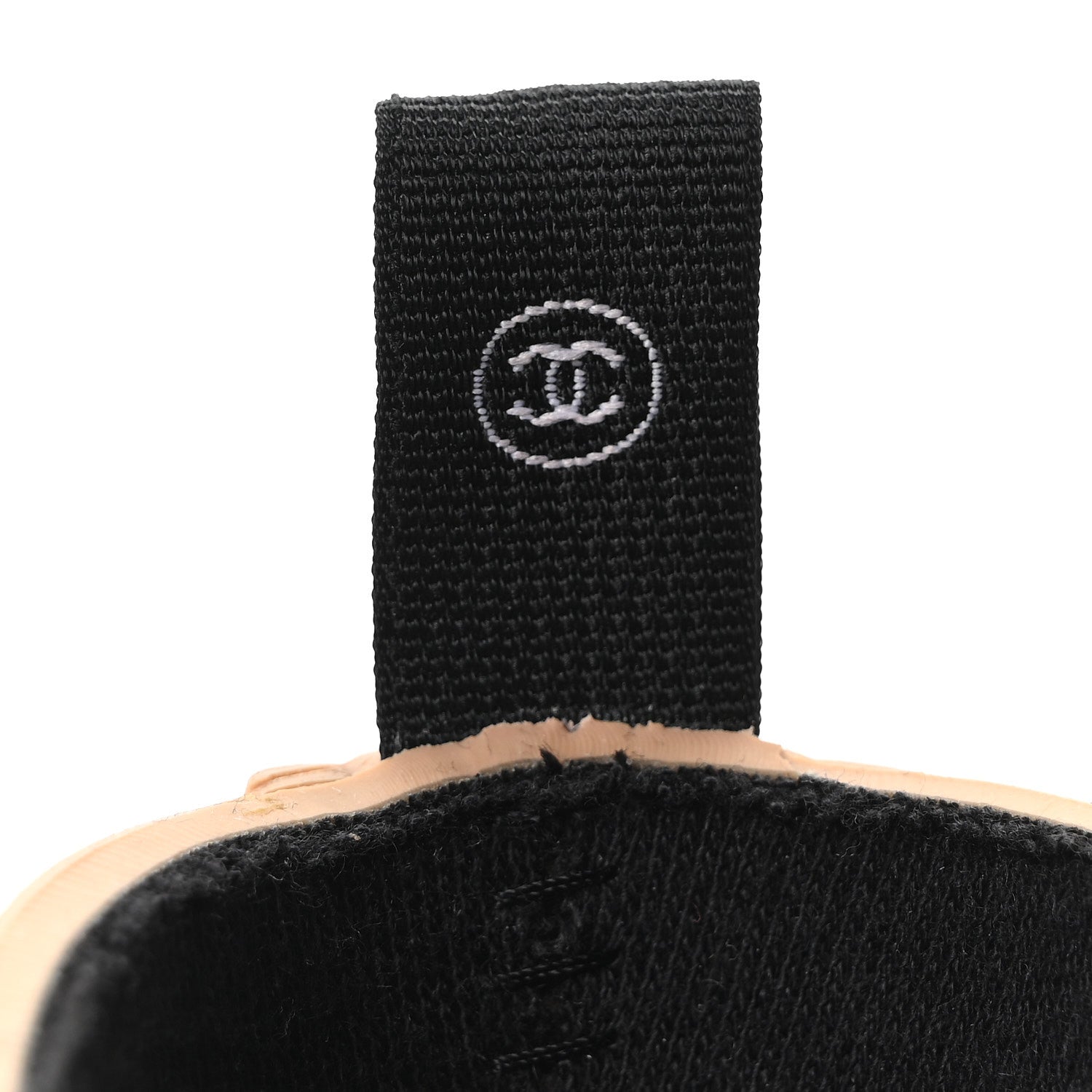 Chanel Rubber CC Short Rain Boots 39 Beige 9 of 10