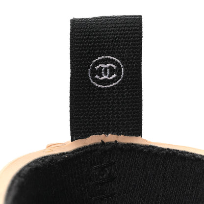 Chanel Rubber CC Short Rain Boots 39 Beige 9 of 10