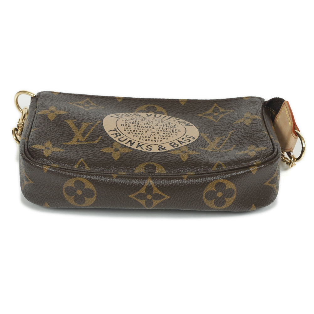 Monogram Complice Trunks and Bags Mini Pochette Accessories Beige