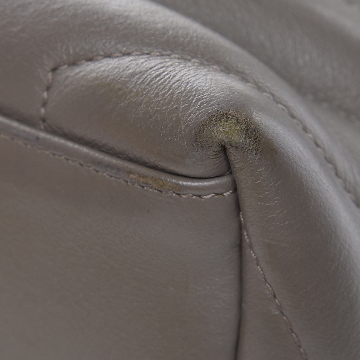 Saint Laurent Calfskin Y Quilted Monogram Medium Loulou Chain Satchel Fog 10 of 15