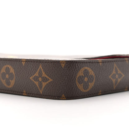 Louis Vuitton Monogram Pochette Felicie Chain Wallet Fuchsia 10 of 18