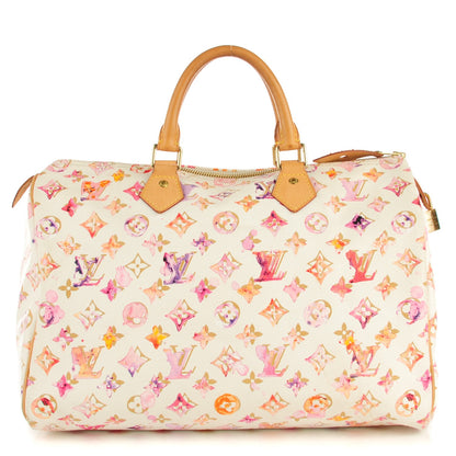 Louis Vuitton Watercolor Aquarelle Speedy 35 White 1 of 8