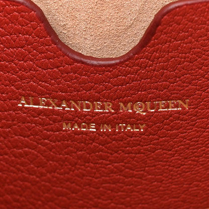 Alexander McQueen Silky Amish Grained Box Shoulder Bag 16 Lacquered Red 6 of 13