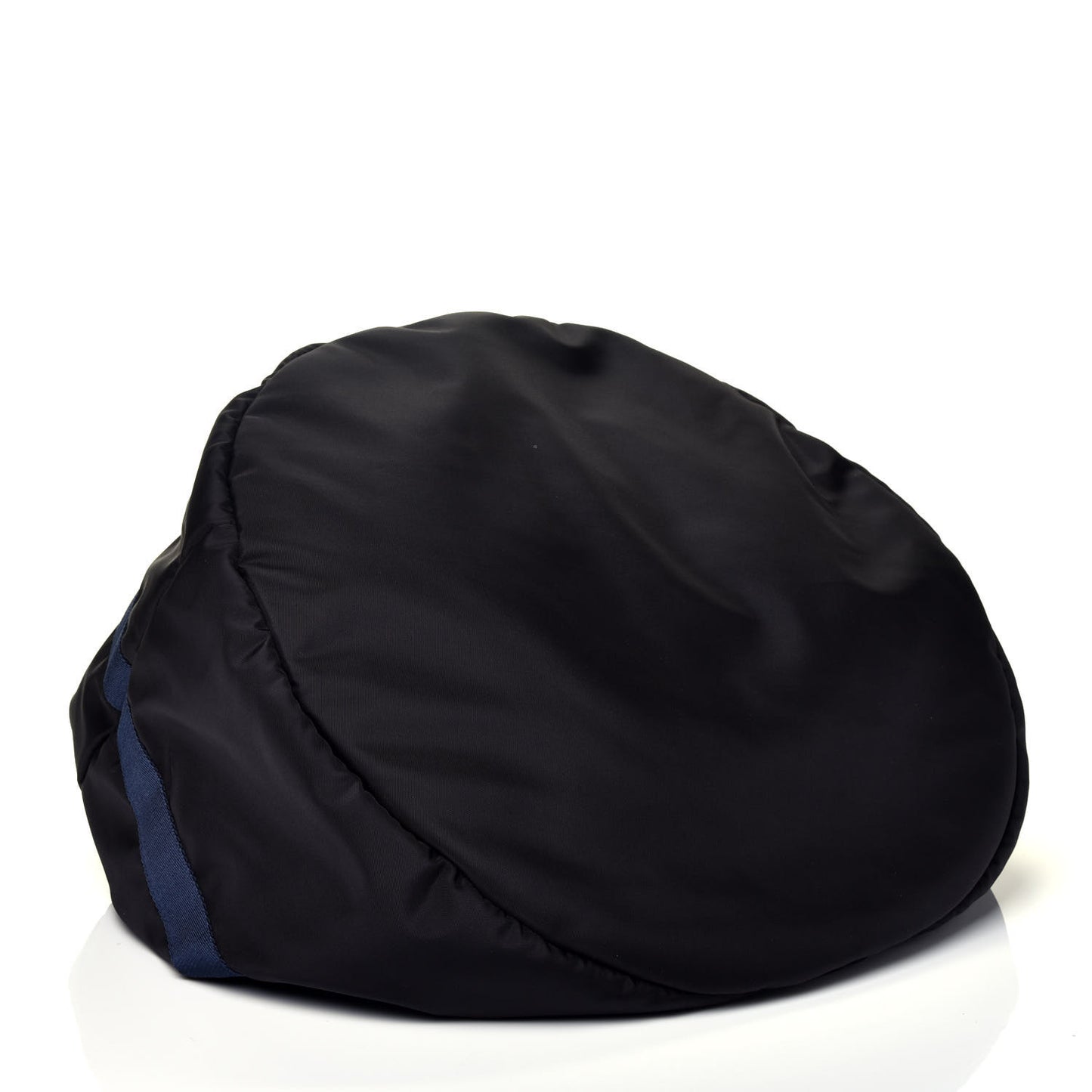 Textured Sport Nylon Logo Embroidered S Wheel Gym Bag Black Bleu Navy