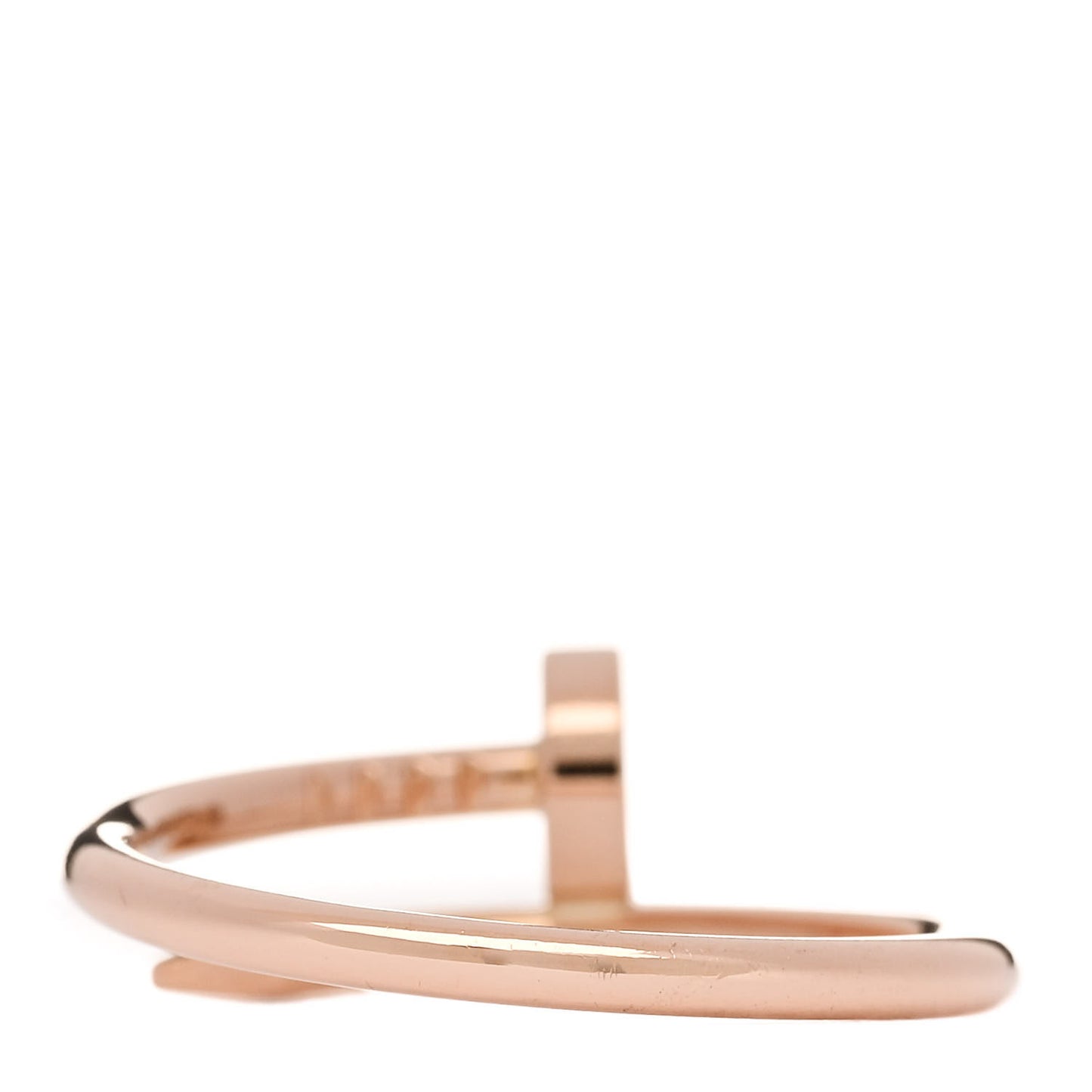18K Pink Gold Small Juste Un Clou Ring 54 7