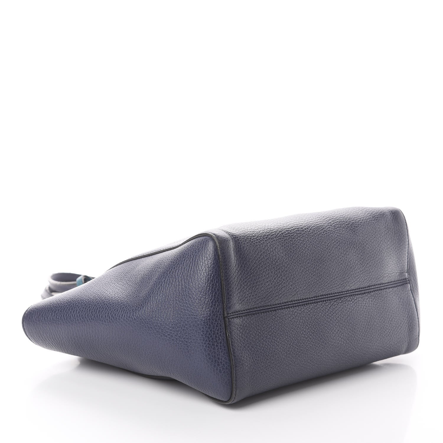 Gucci Dollar Calfskin Small Swing Tote Classic Marine Deep Cobalt 3 of 7
