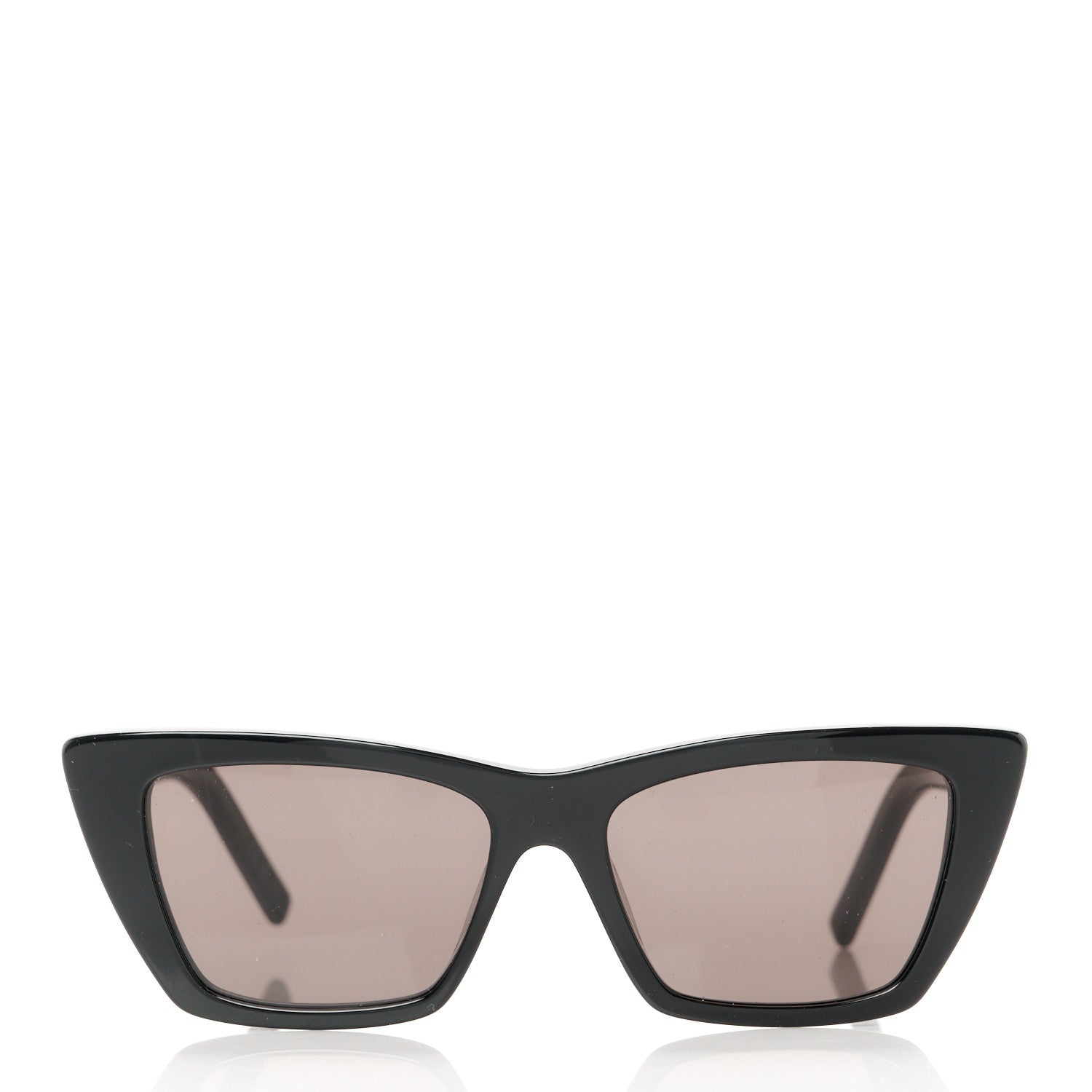 Saint Laurent Acetate Mica Cat Eye Sunglasses SL 276 Black 2 of 8