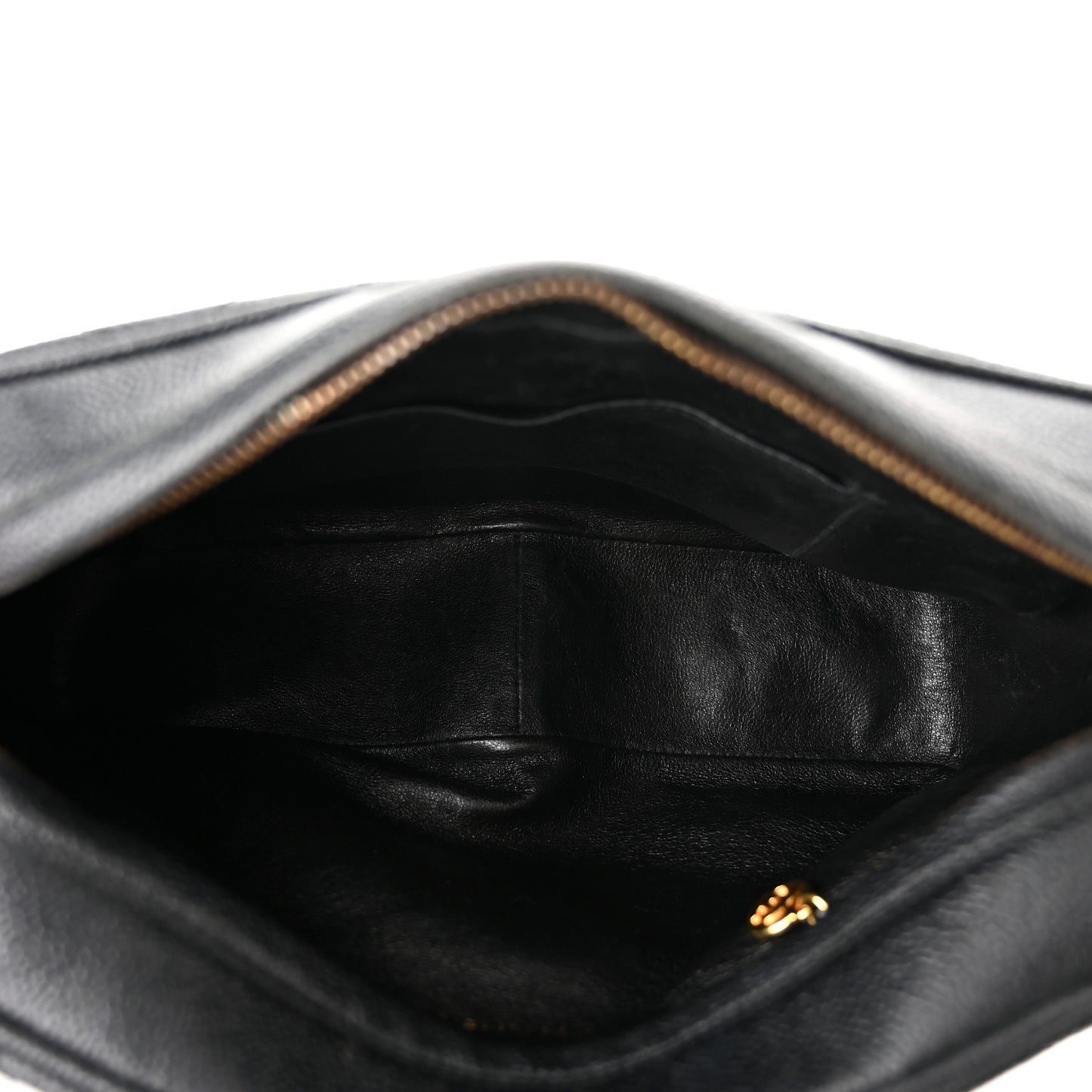 Caviar Quilted Camera Case Black