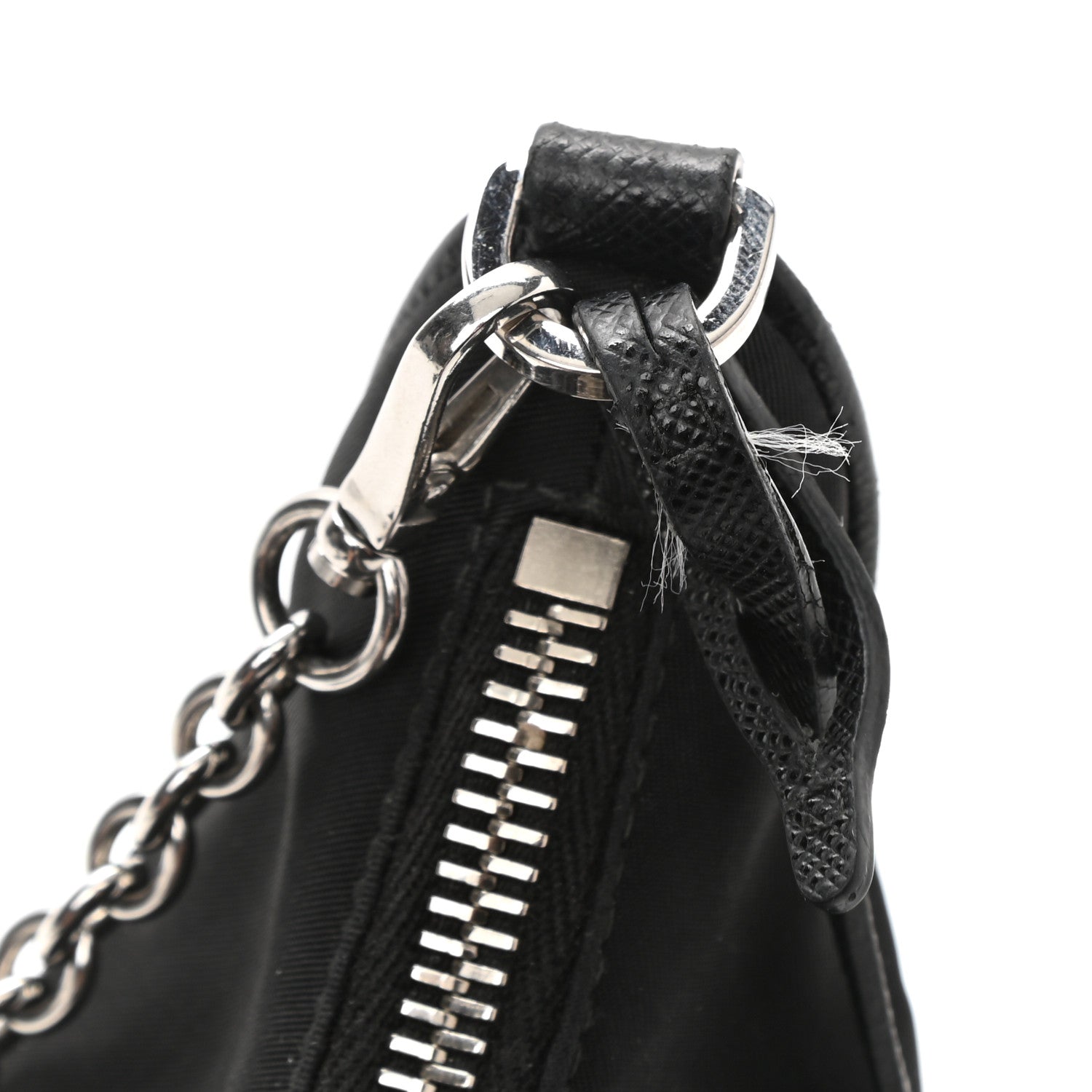 Prada Nylon Re-Edition 2005 Shoulder Bag Black 14 of 14