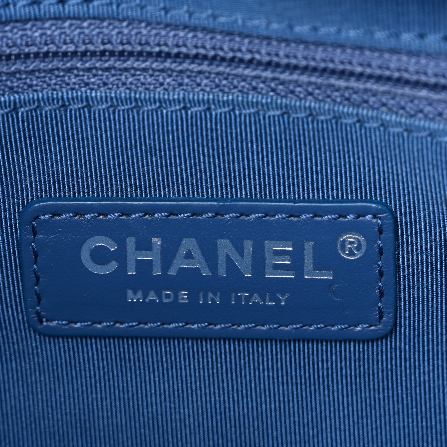 Aged Calfskin Quilted Medium Gabrielle Hobo Blue