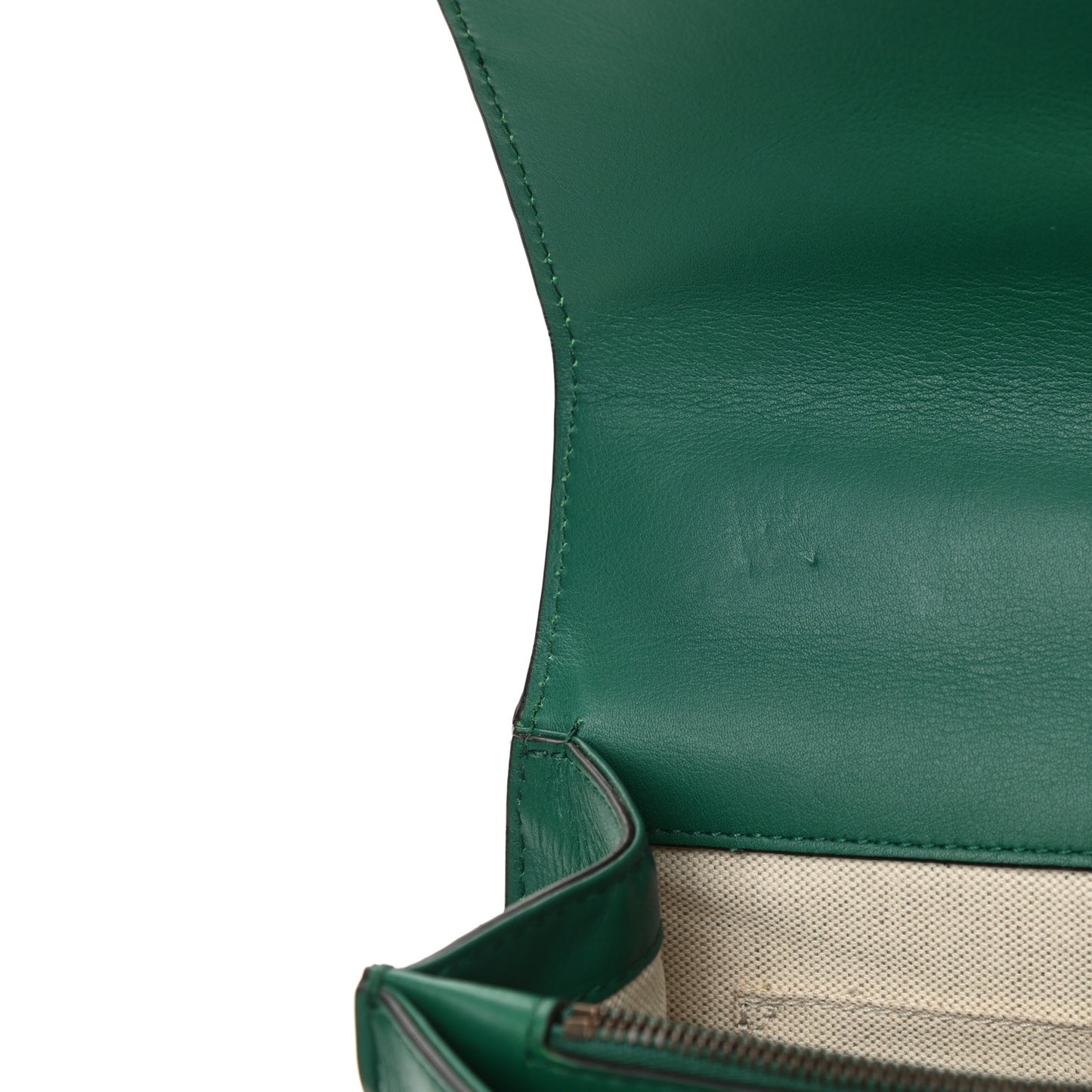 Moon Calfskin Web Medium Dionysus Bamboo Top Handle Bag Emerald Blue Hibiscus Red